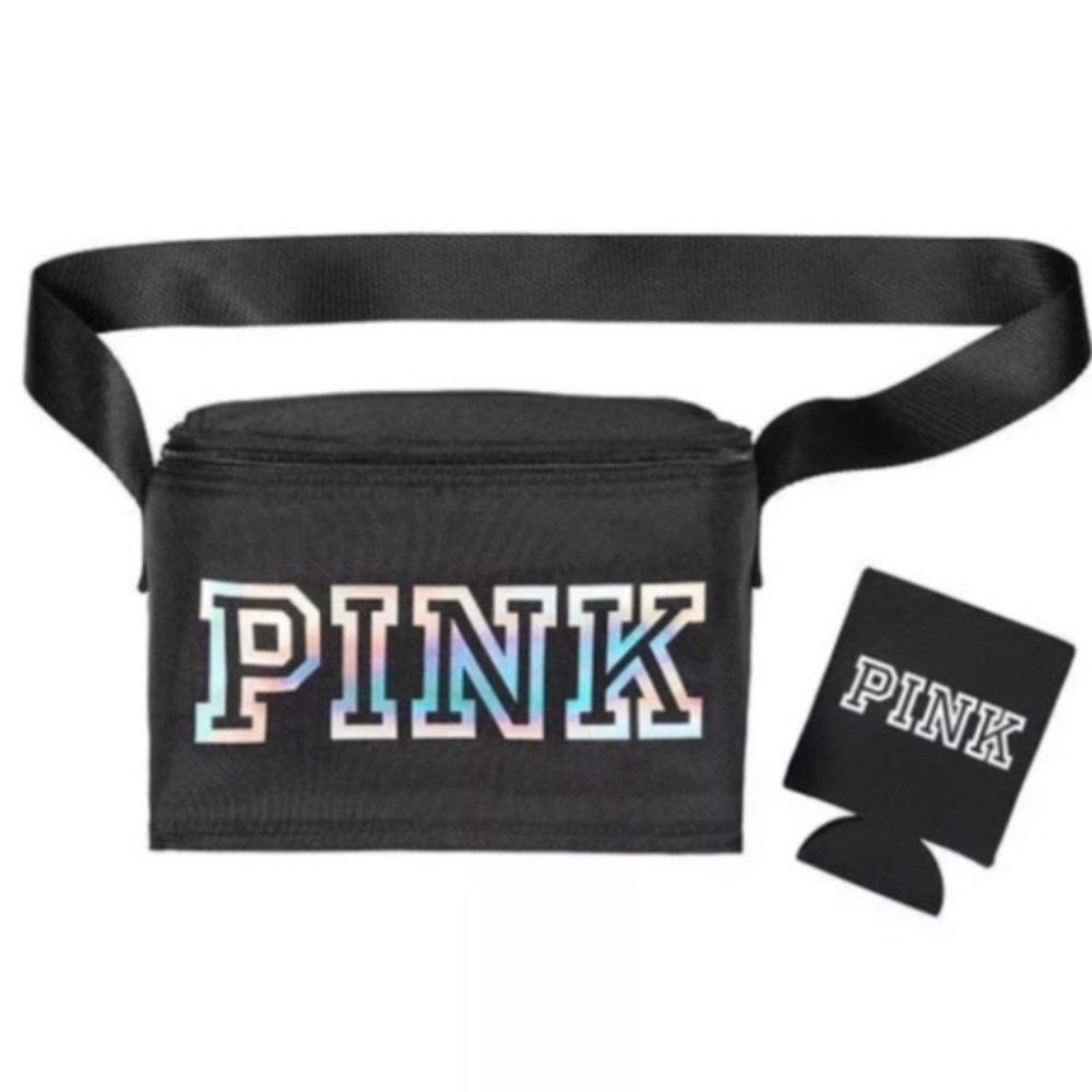 VS PINK Cooler Lunch Box w/ Koozie Brand New!